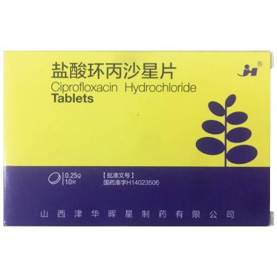 盐酸环丙沙星片