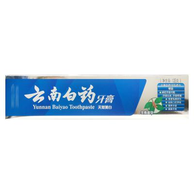 云南白药牙膏冬青香型