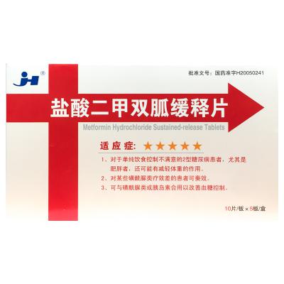 盐酸二甲双胍缓释片