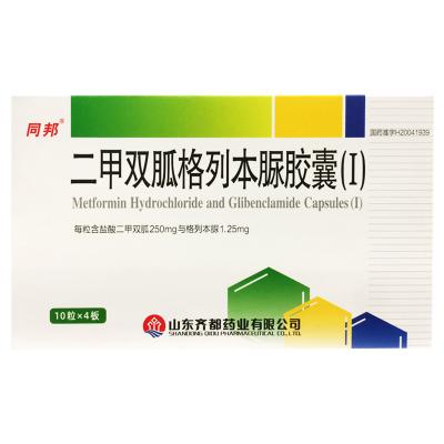 二甲双胍格列本脲胶囊（Ⅰ）