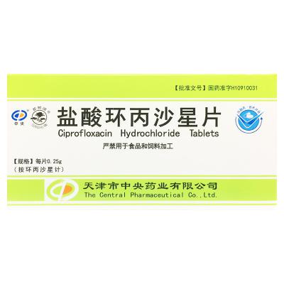 盐酸环丙沙星片