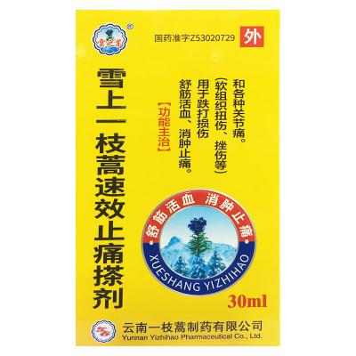 雪上一枝蒿速效止痛搽剂